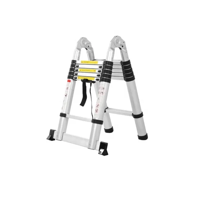 Top Sale High Quality Aluminum Telescopic Ladder 12 Step Combination Ladder Aluminum Multi Purpose Folding Ladder