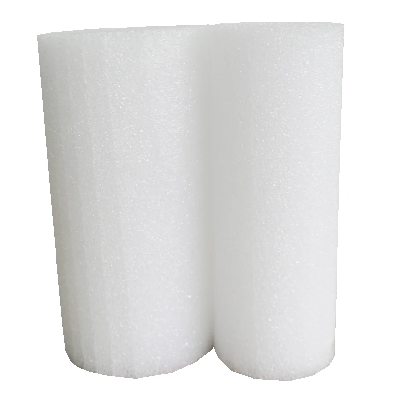 Professional Design White Black Cylinder Shape  Packaging  Protection Epe Foam Tube Epe Foam Packaging