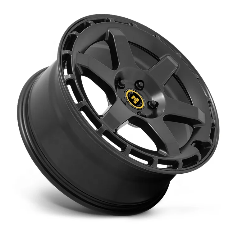 Jiangzao Black 5X114.3 5x112 5x108 aluminum alloy Custom Forged Car Wheels rims for Golf R GT R8 S6Ford Focus Subaru