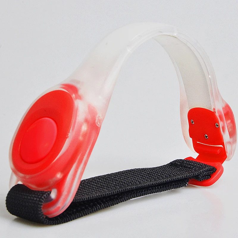 High Visibility To Keep Safety Waterproof Adjustable LED Sports Riding Light Multi Colors Flashing Armband Light