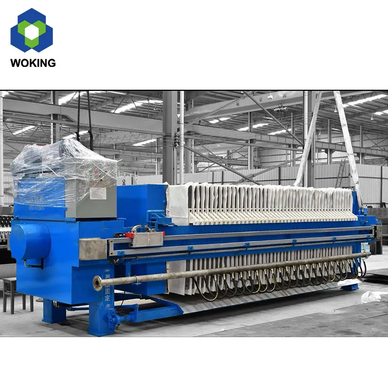 dazhang chamber membrane filter press iron tailing sludge automatic hydraulic pressure filter press