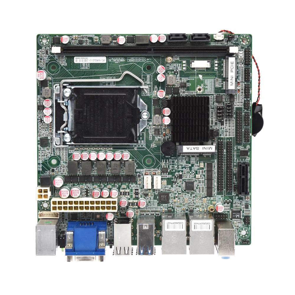 Fodenn Customization Intel Core 6th 7th I3/I5/I7 LGA1151 H110 MINI-ITX Embedded Industrial Motherboard