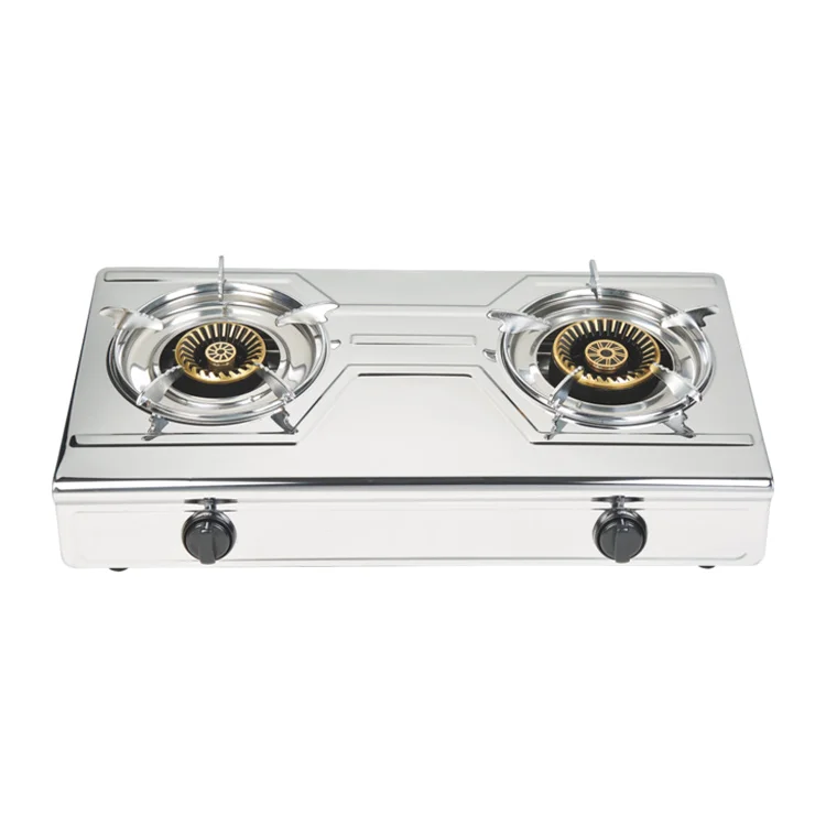 Профессиональный производитель, сделанные на заказ трендовые продукты, портативная газовая плита с 2 горелками для помещений