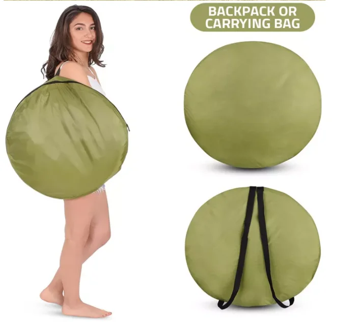 Wholesale Portable Privacy Tent Pop Up Shower Tent Changing Tent Dressing Room with Carry Bag for Shower Toilet