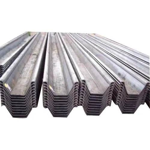 Hot Rolled Carbon Plate Steel Sheet Pile Wholesale Type 2 Steel Piles/Steel Sheet Pile