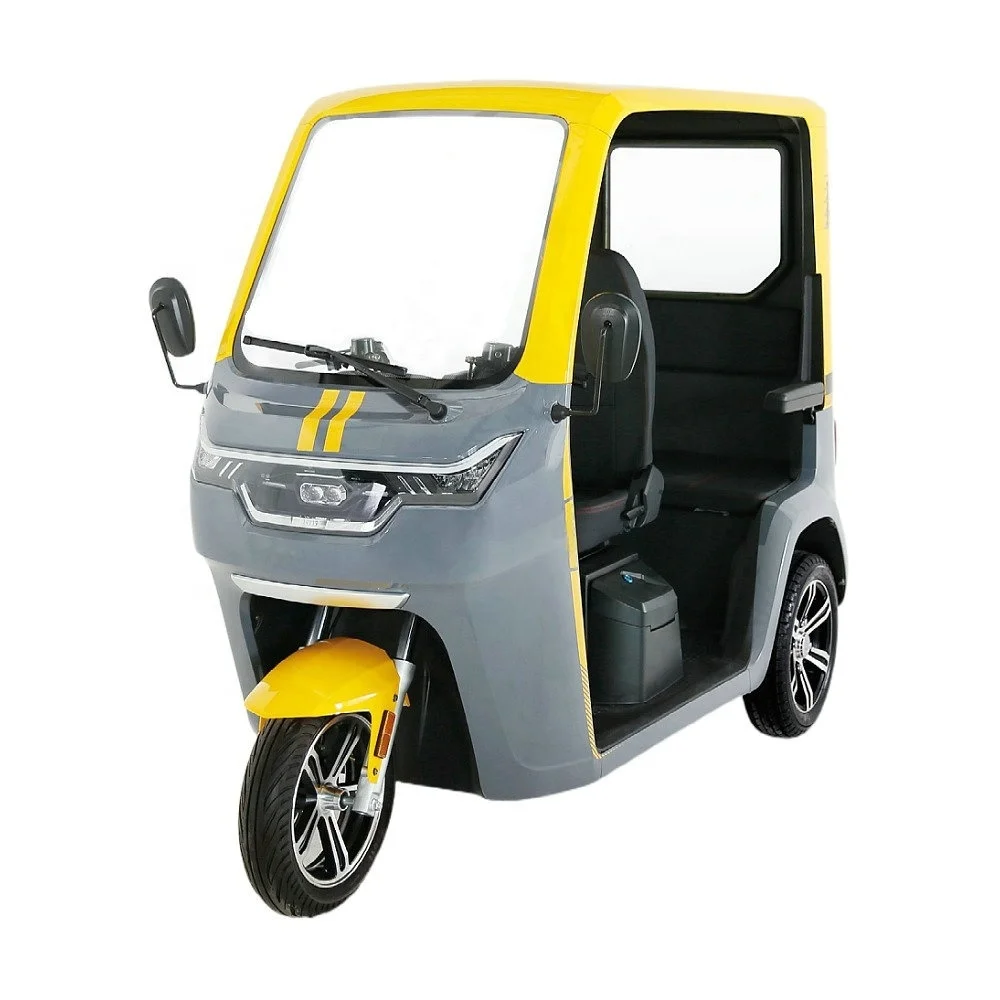 tuktuk electric tricycle with 2 seats/cheap adult electric tricycle EEC tricycle