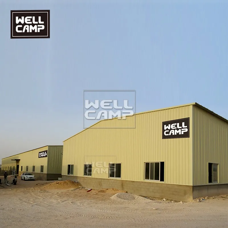 Prefab houses factory for Steel Structure Workshop Design Warehouse structural steel modular house