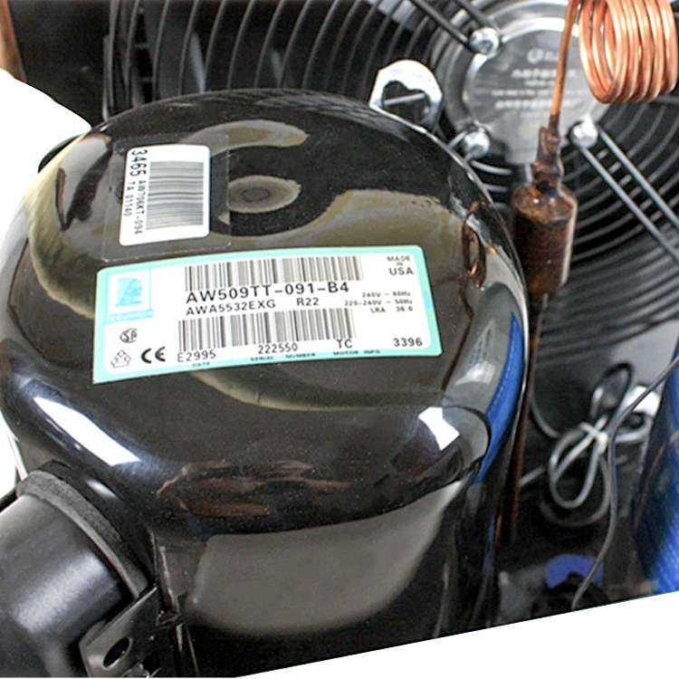 titanium seawater air cooled water aquaculture chiller for seafood fish ponds cooling