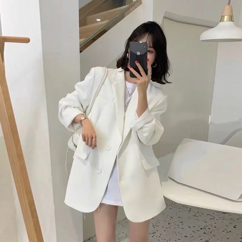 Womens Clothing Women Blazer Coat Spring Fall New Ladies High End Temperament Popular Suit