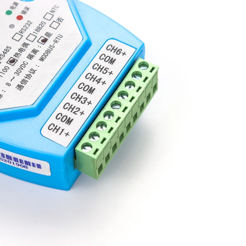 Analog Digital Acquisition Module RS485 Output Temperature and Humidity Module Industrial Temperature Acquisition