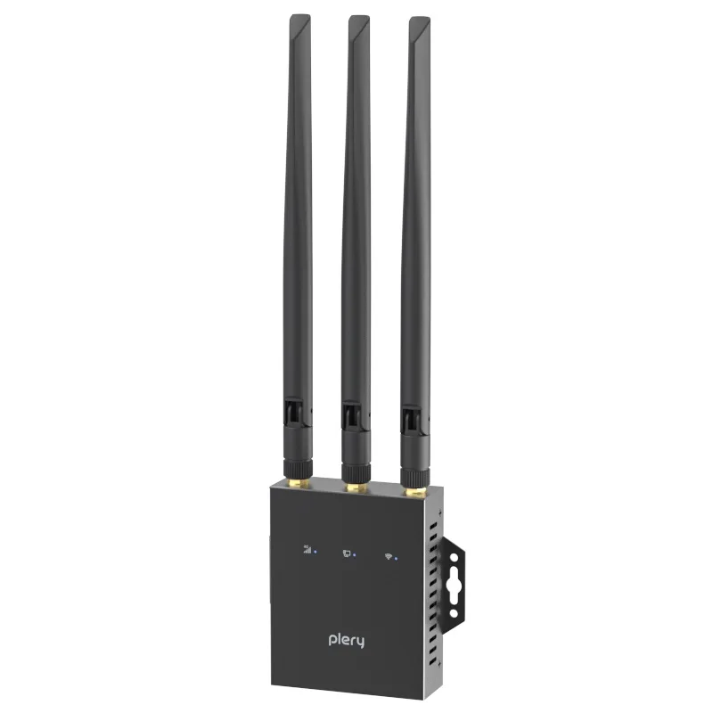 Plery R802 WiFi6 4G Router for Outdoor Use with VPN Firewall and Removable Antenna Support router