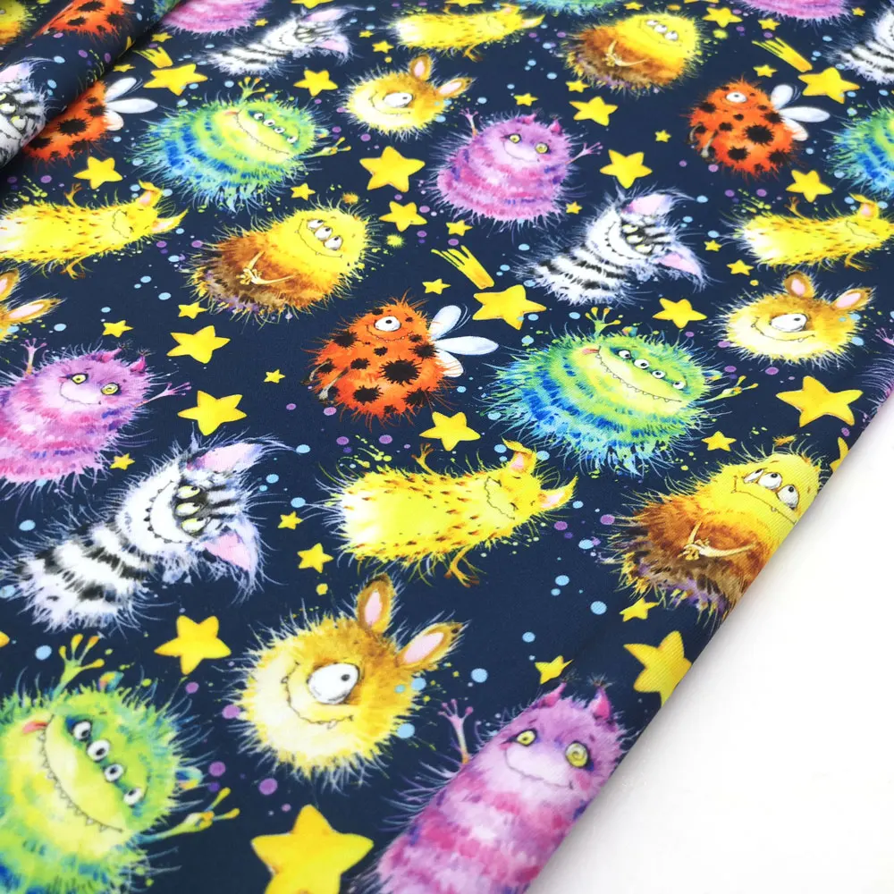 Custom printing solid color waterproof PUL fabric breathable washable pul fabric for cloth diaper
