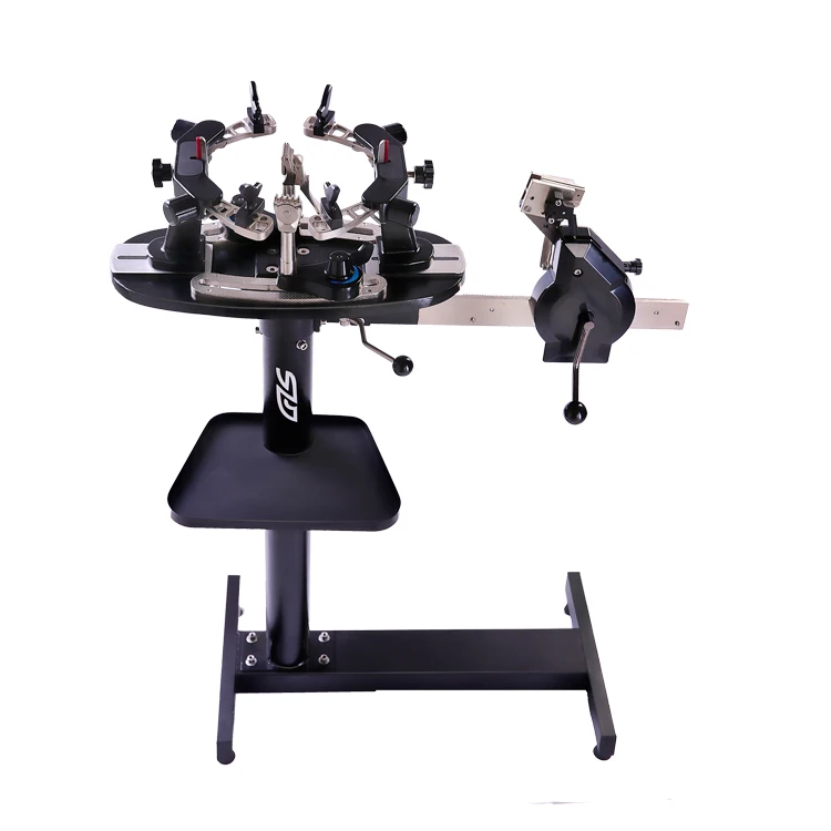 GLS-16405 vertical stand manual badminton tennis racket string winding tying stringing machine