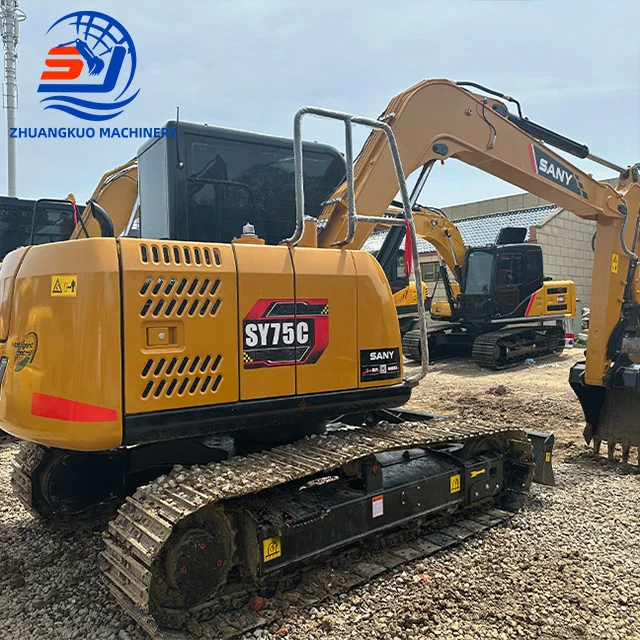 Original China Popular Good Condition Sany 75c Sany 60c Sany 55c Used Excavator With Cheaper Price Second Hand In Stock