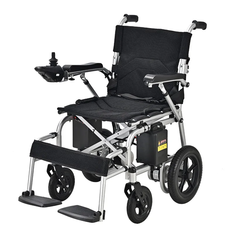 High Cost Performance Smart Wheelchair 6013 Electronic Wheelchair 400 Pounds Foldable and Rechargeable for Disabled People