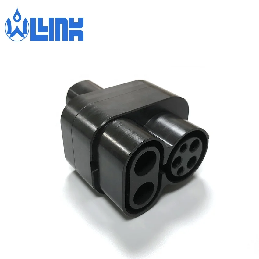 External Power Converter Plug Socket Adaptability Strong Discharge Gun Electric Car  CCS Combo 1 Tesla