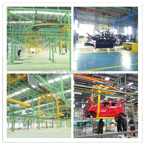 Automatic new energy car assembly line