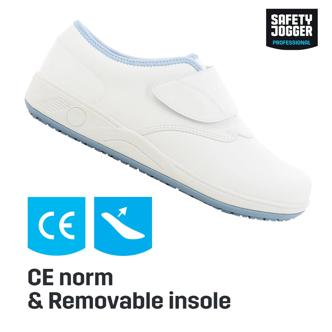 Recommended Retail Price - ELIANE(LBL) SAFETY JOGGER Nursing Food Cleaning Shoes With Strap