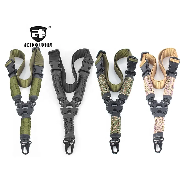 Hunting Accessories Shooting Shoulder Strap Adjustable 1 Single Point toy Gun Tactical Sling for Outdoor Gear Quick Release