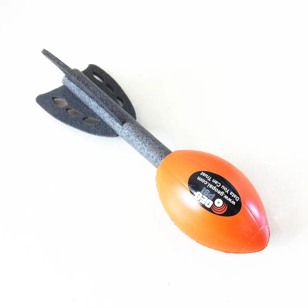 Wholesale cheap PU material missile stress ball  EVA tail kids toy production gift