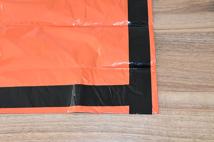 Camping survival kits silver Orange bivvy tear resistance emergency sleeping bag