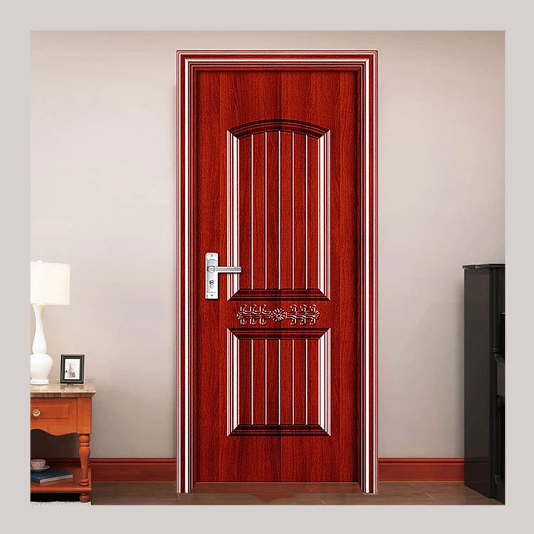 
Hot Sale Certified Low Price Door Hinge Frame Entrance Door Pivot Wood Melamine Door 