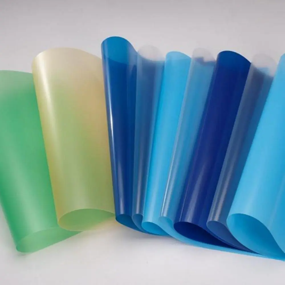 Customized China Waterproof Opaque PVC Raincoat Film Customized Colorful PVC Film