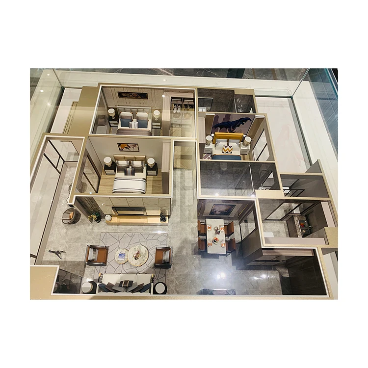 2023 New Design Scale Model Figures Architecture Model Figure 3d Architecture Scale Model