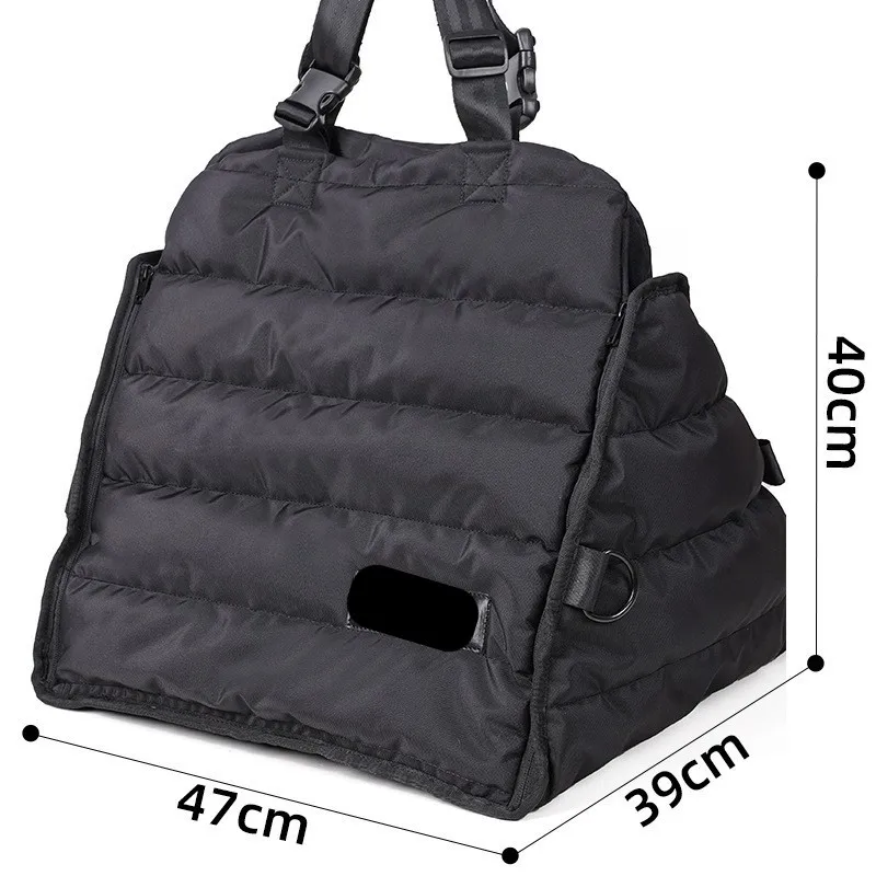 Tik-Tok Hot Selling Foldable Dog Cat Car Booster Bag Travel Pet Car Carrier Protector Cover Seat Pet Bag