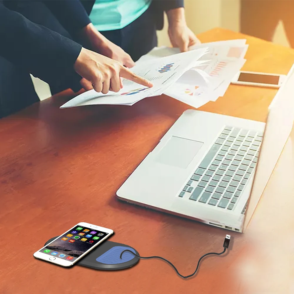 
Foreign factory wireless charger 10W embedded wireless charger for furnitures 