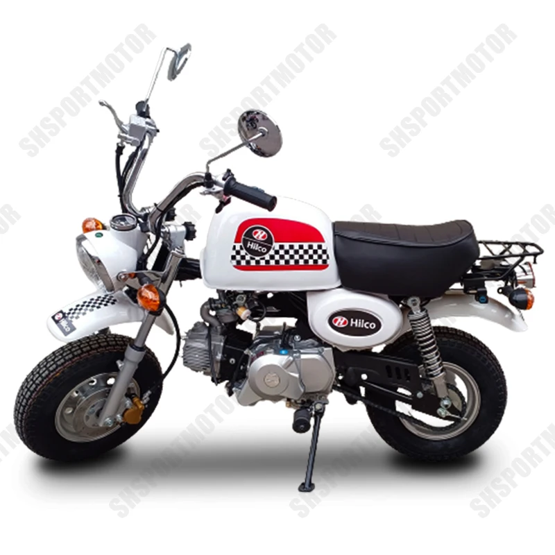 Popular motorbike 110cc 125cc monkey bike automatic gear for adults chain drive 2 wheels motorcycle