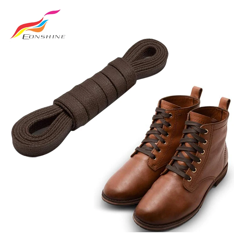 Bulk Waxed Round Shoelace Cotton Waxed Mens Shoe Laces High Quality Colorful Wax Shoelaces