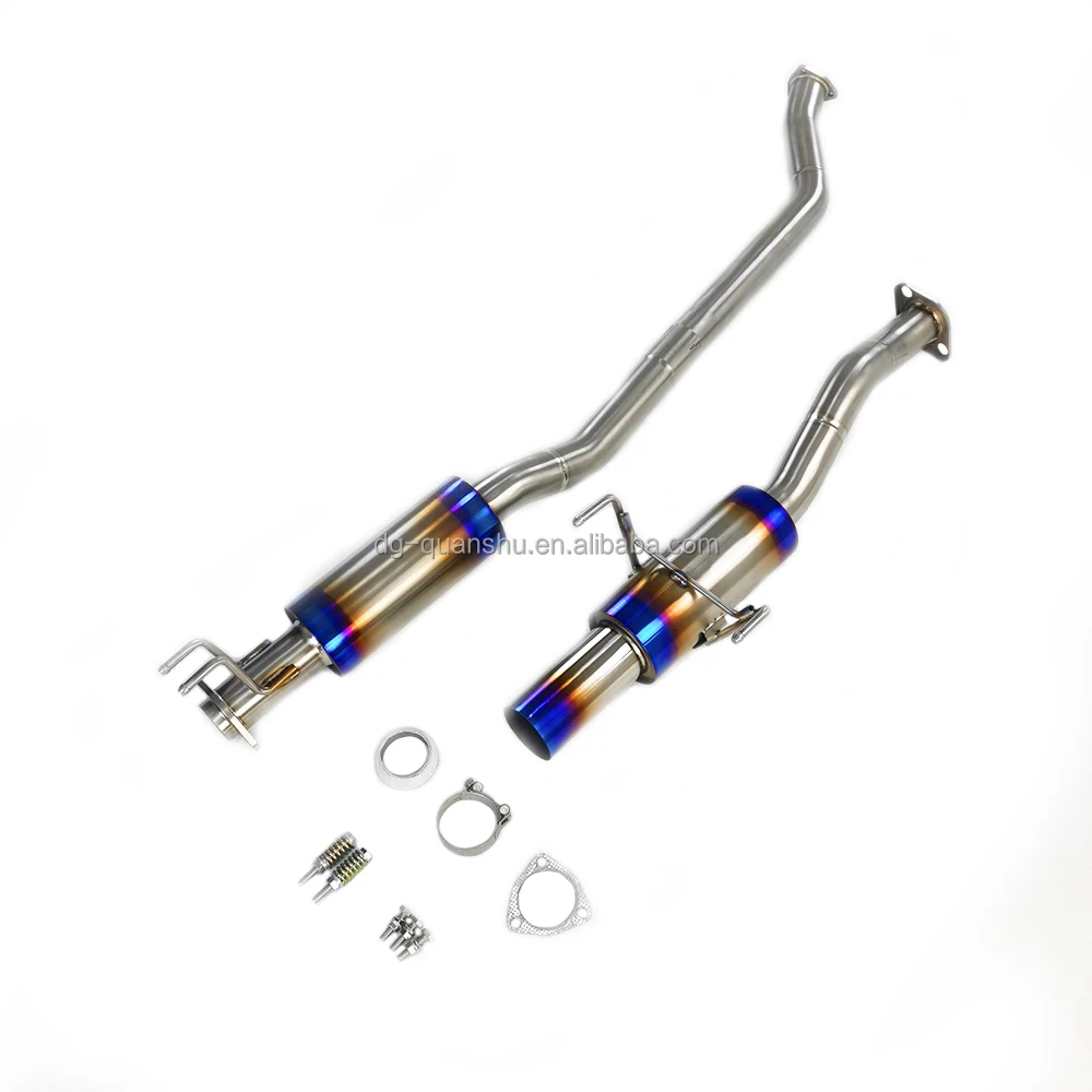Exhaust catback for Honda Integra DC5 K20A Titanium exhaust catback muffler EK4 EK9