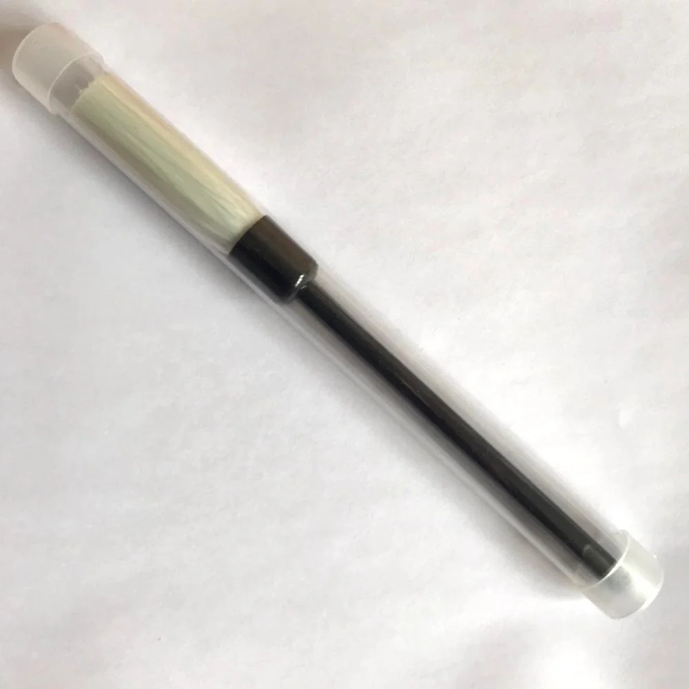 Factory Price Customized Logo Accepted Medical Forensic Use Professional White Color Fiberglass Latent Fingerprint Brush