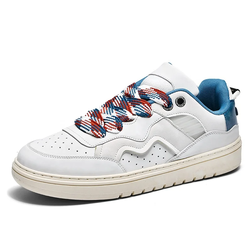 Wholesale High Quity Fashion Custom Low Sneaker OEM ODM Genuine Leather Skateboard Shoes