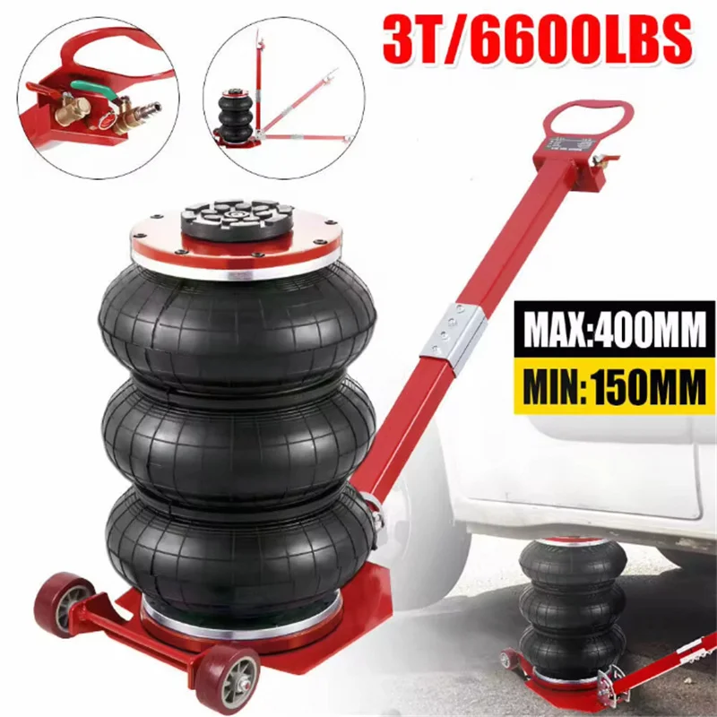 Hot Selling Car Repair Tools Folding Handle Style Airbag Jack Car Repair Lifting Tool Pneumatic Air Jack