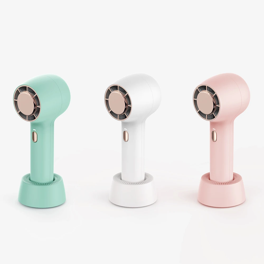 2023 Portable Mini Rechargeable Ice Compress Handheld Fans