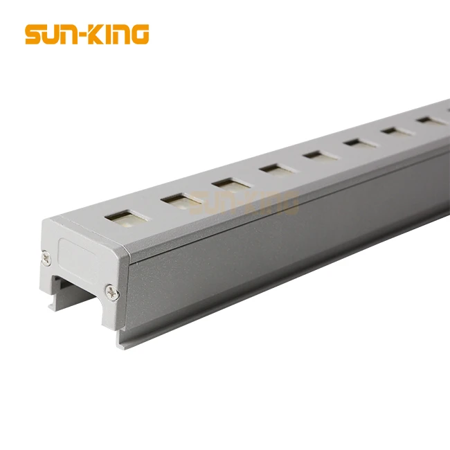 Outdoor Hotel Project Architecture 12W Facade building lighting IP65 Pixel Dmx512 rgb rgbw linear Led Wall Washer Light