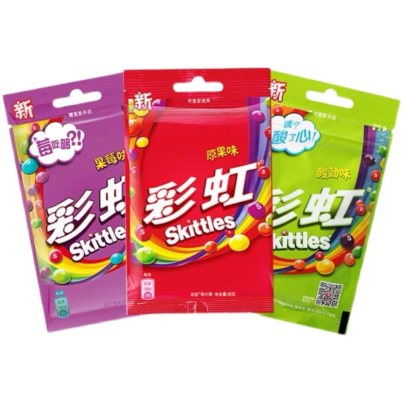Hot Selling Multicolor Mixed Fruit Flavors Soft Candy from China Colorful Ball and Granule Shapes Exotic Snack in Bags Boxes