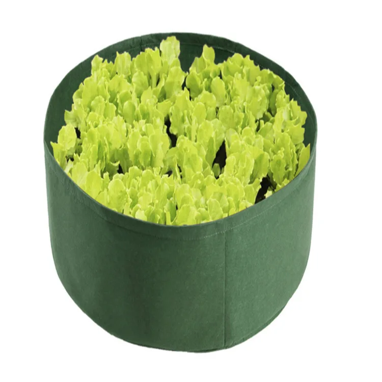 Planter Garden Potato Felt Fabric Plant Grow Bags Pots For Plants With Tray