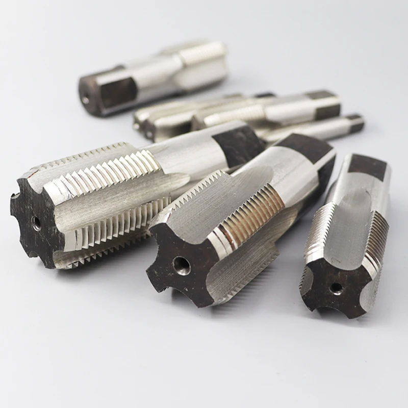 British Standard HSS 1/8 NPT and 1/4 NPT Thread Taps for metal
