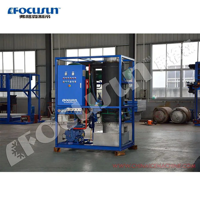 focusun cylinder clear ice tube maker 5000kgs