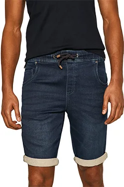 men denim shorts