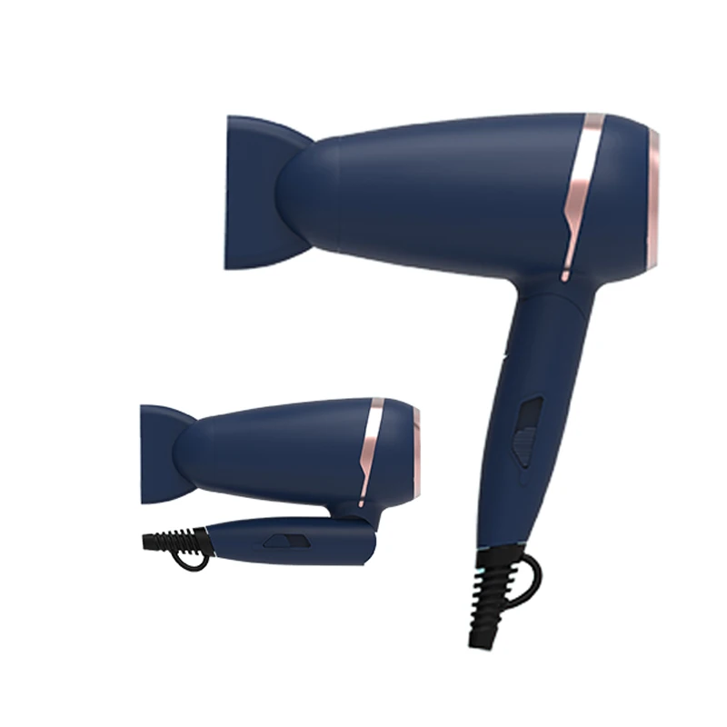 Lightweight Fast Drying 1300W DC Motor Hair Blower Travel Foldable Hair Dryer