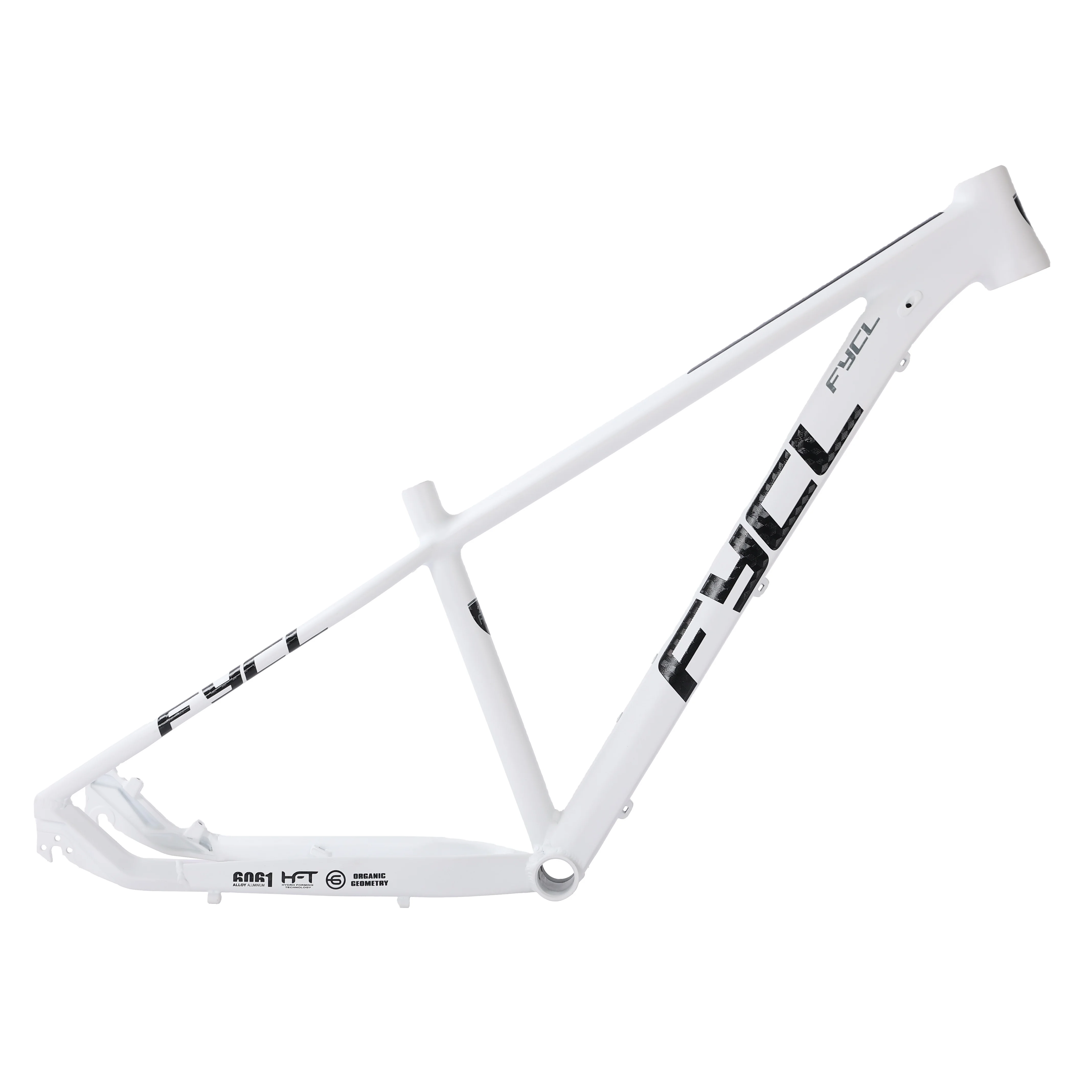 New Listing OEM MTB Cycle Parts Aluminum Alloy 6061 26 27.5 29 Inch Mountain White Bike Frame MTB Bicycle Frame