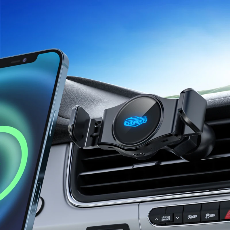 Car Accessories Fast Phone Charger Car Phone Holder Wireless Charger For The Car