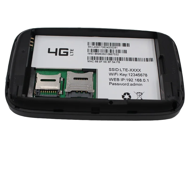 L101 лучшая мобильная Беспроводная Карманная точка доступа Wi-Fi 4G LTE FDD роутер со слотом для sim-карты US AT&T band2/4/5/12/17