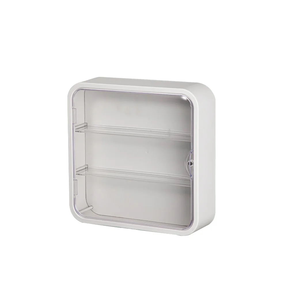 Minifigures Miniature Display Case Collectibles Display Box Wall Mounted Figure Display Curio Cabinet