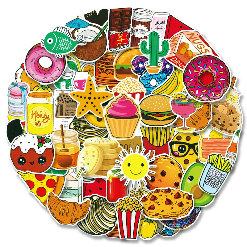 Promotional Multiple Designs Acceptable Self Adhesive Label Private Custom Stickers Cheap Sticker Pack