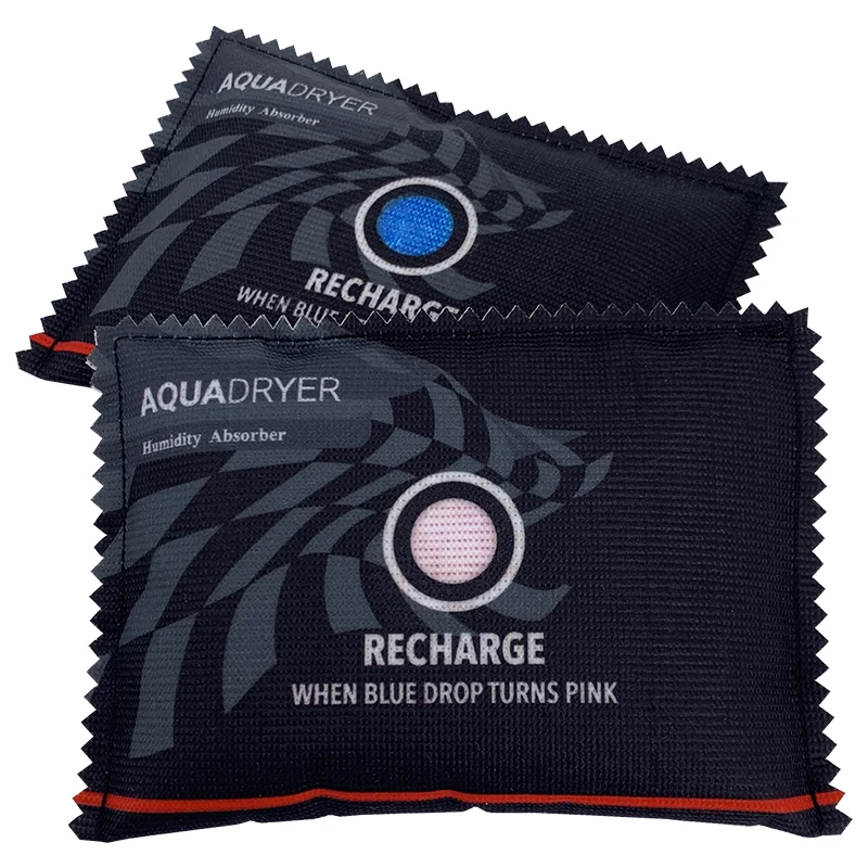 Custom Private Label Reusable Silica Gel Dehumidifier Bag 100G 235G 350G 1000G High Quality Moisture Absorber Bags For Car